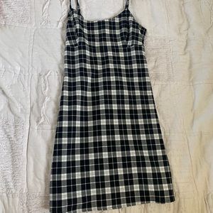 cute brandy plaid dress